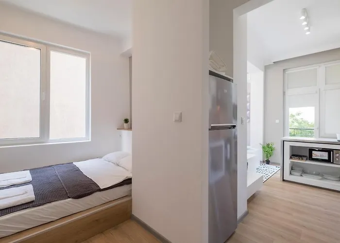 Bluewaveplace - Contemporary In Center Of Appartamento