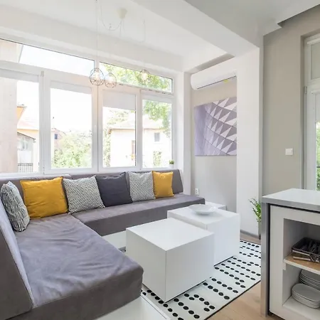 公寓 Bluewaveplace - Contemporary In Center Of 索菲亞